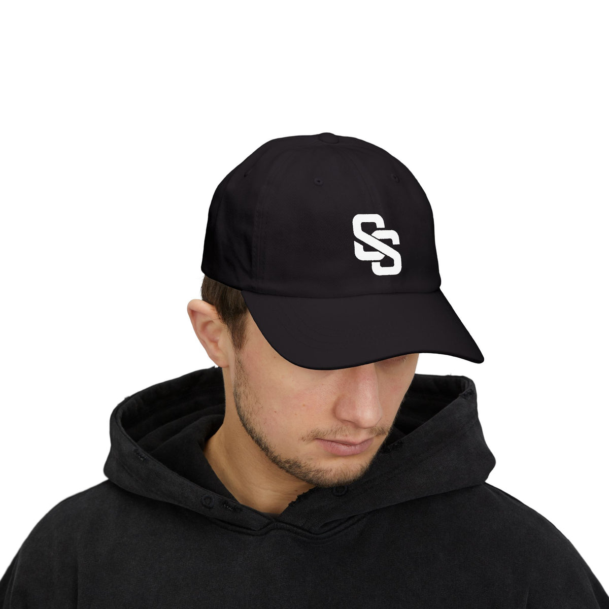 Classic Dad Cap — Minimalist Interlocking 'SS' Embroidered Baseball Hat
