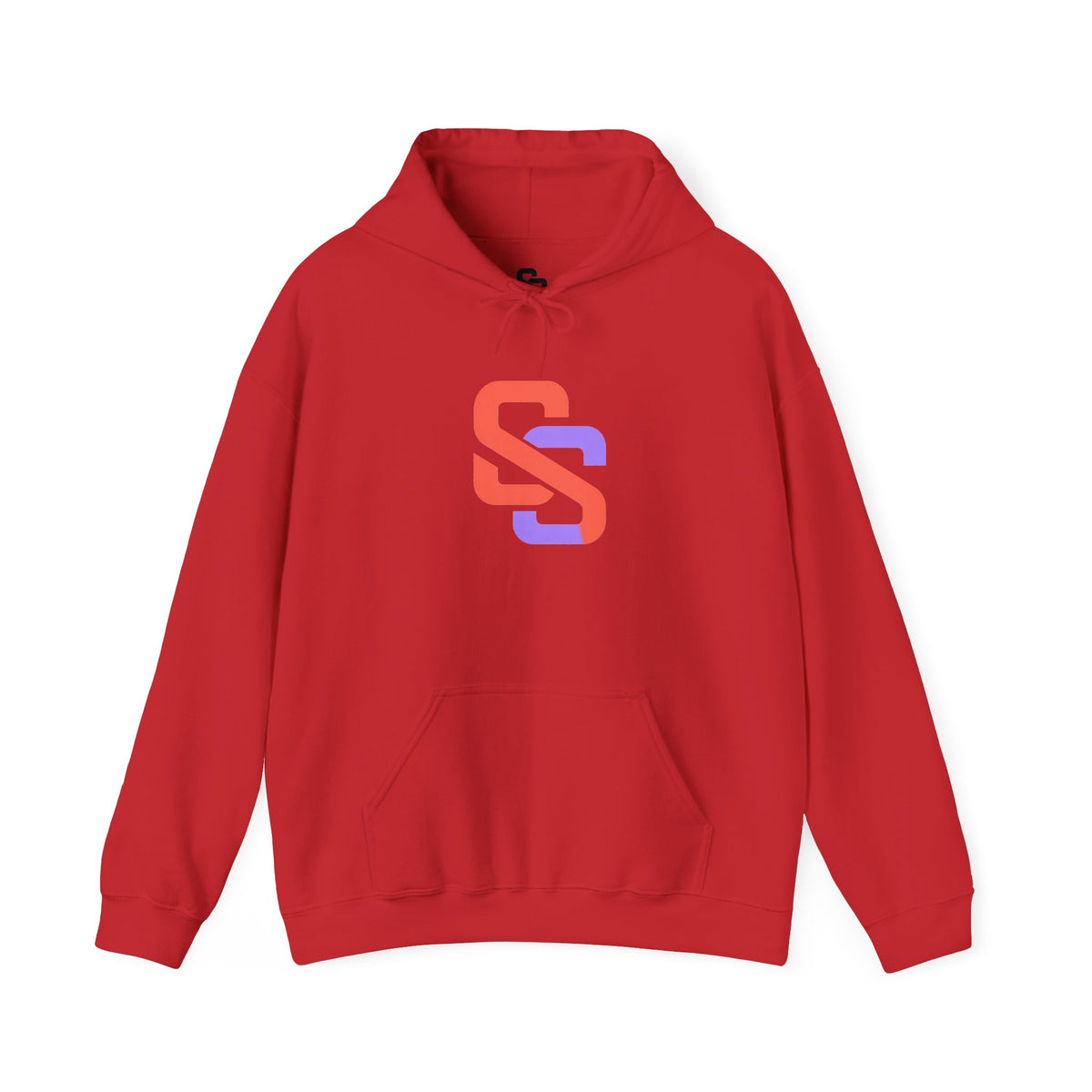 SS Monogram Hoodie — Minimal Gradient Logo Pullover