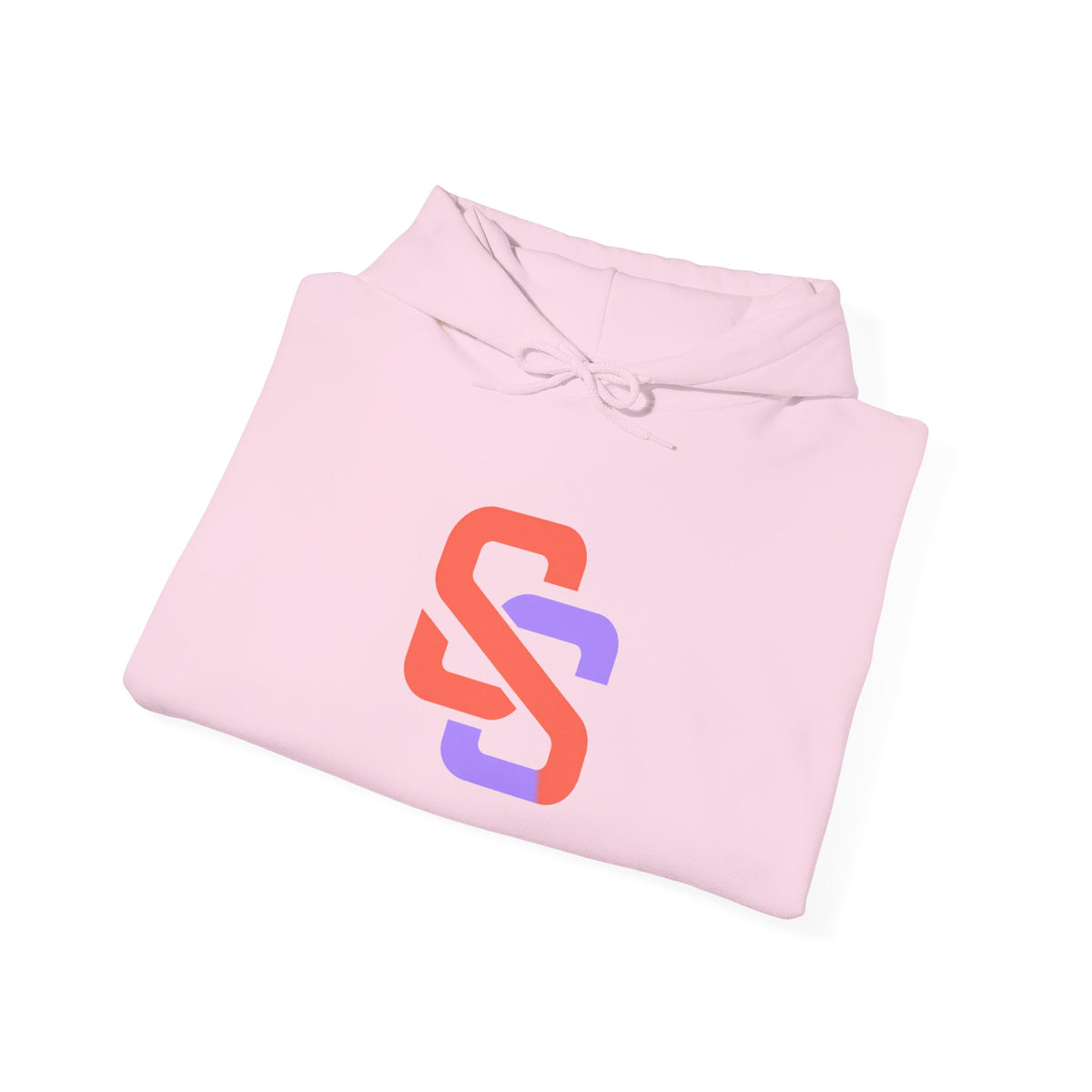 SOFT SIGNAL Gradient Logo Hoodie — Minimalist Streetwear