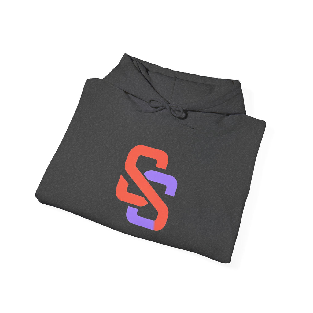 SOFT SIGNAL Gradient Logo Hoodie — Minimalist Streetwear