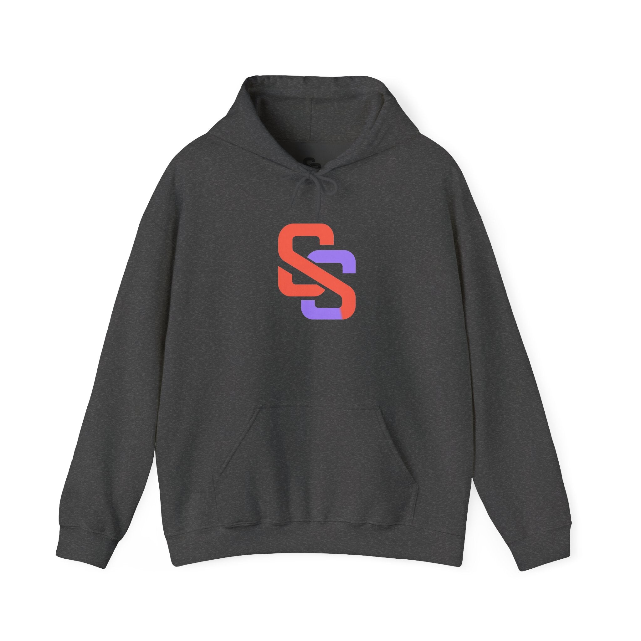 SS Monogram Hoodie — Minimal Gradient Logo Pullover