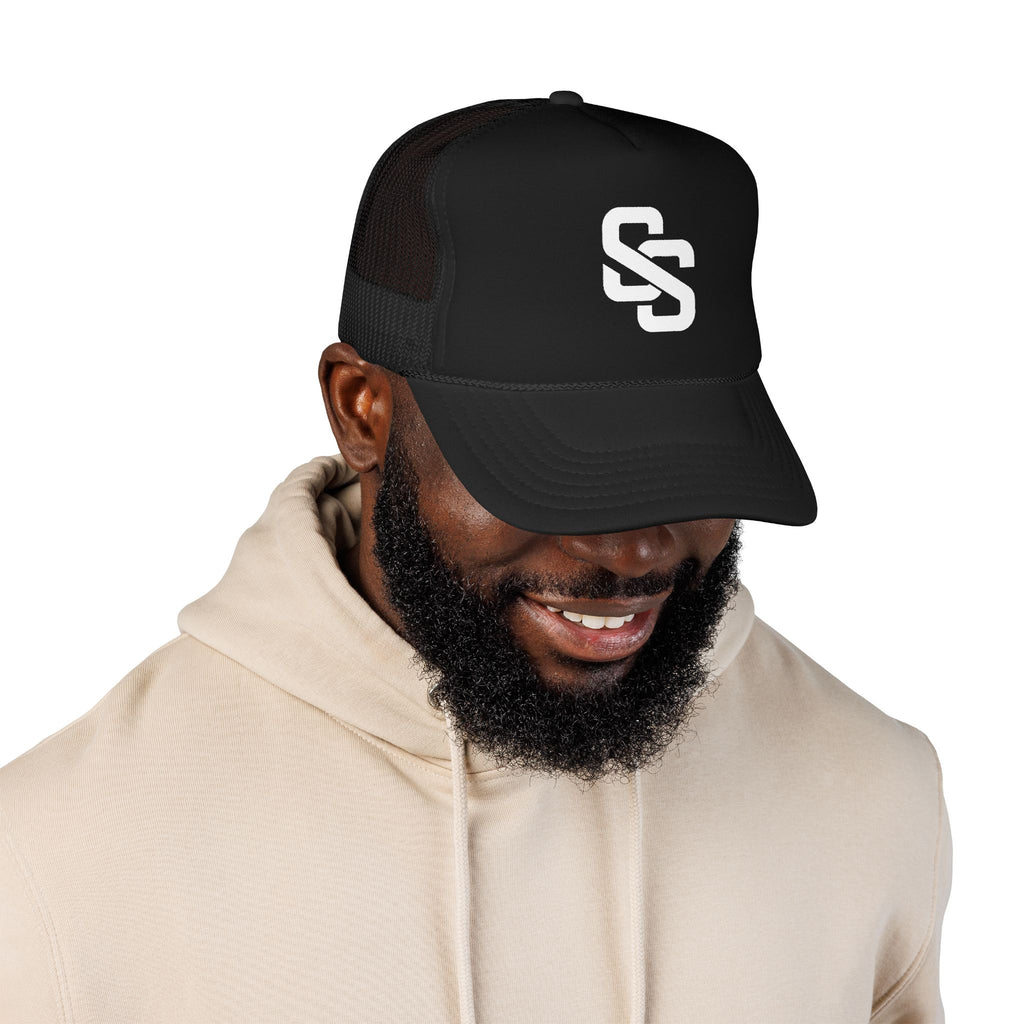 SOFT SIGNAL Trucker Hat — Retro Foam Front SS Logo