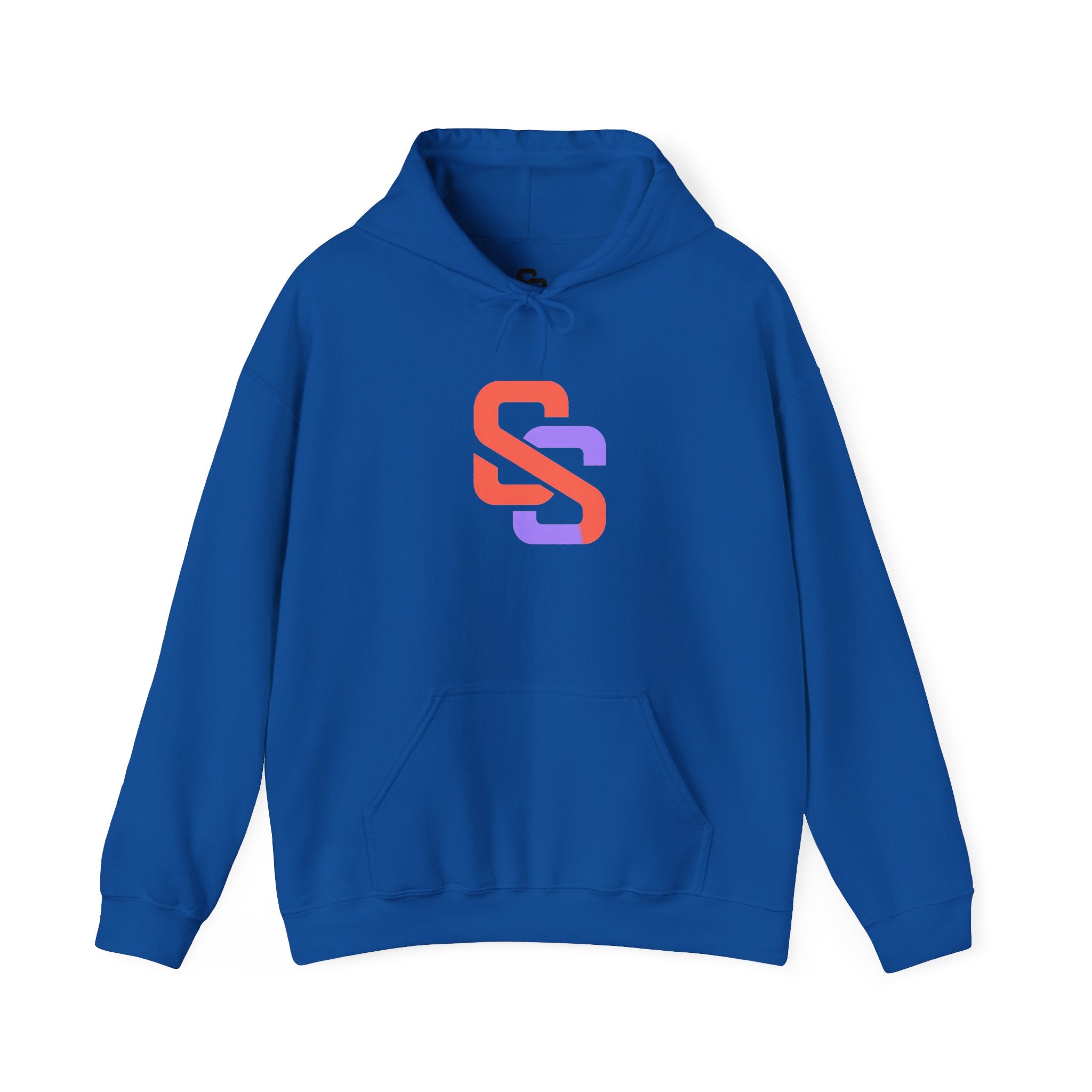 SS Monogram Hoodie — Minimal Gradient Logo Pullover
