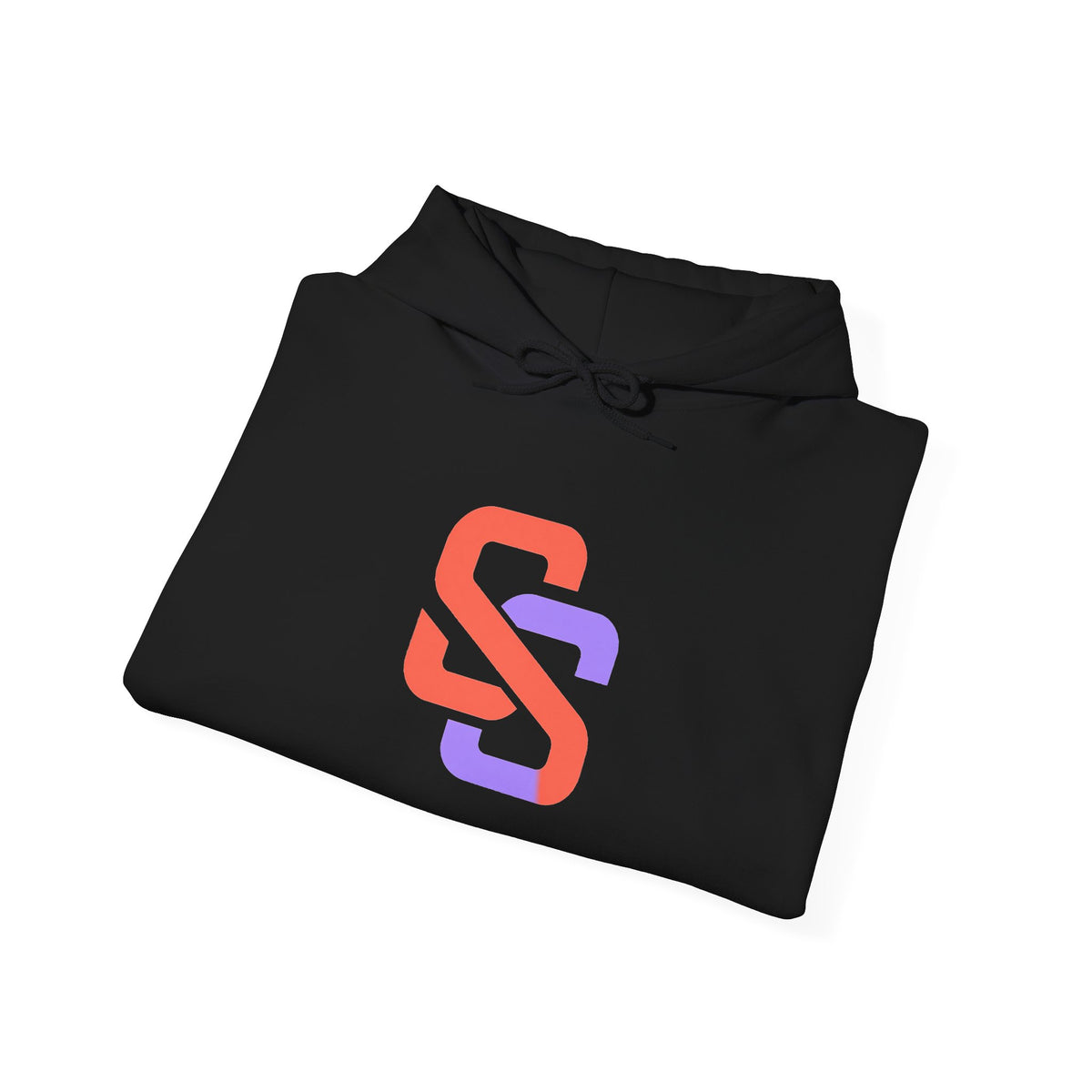 SOFT SIGNAL Gradient Logo Hoodie — Minimalist Streetwear