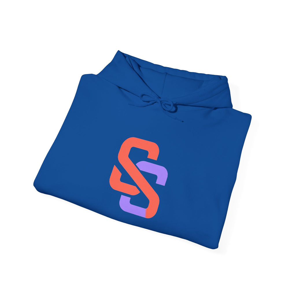 SOFT SIGNAL Gradient Logo Hoodie — Minimalist Streetwear