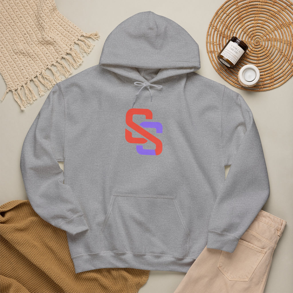 SOFT SIGNAL Gradient Logo Hoodie — Minimalist Streetwear
