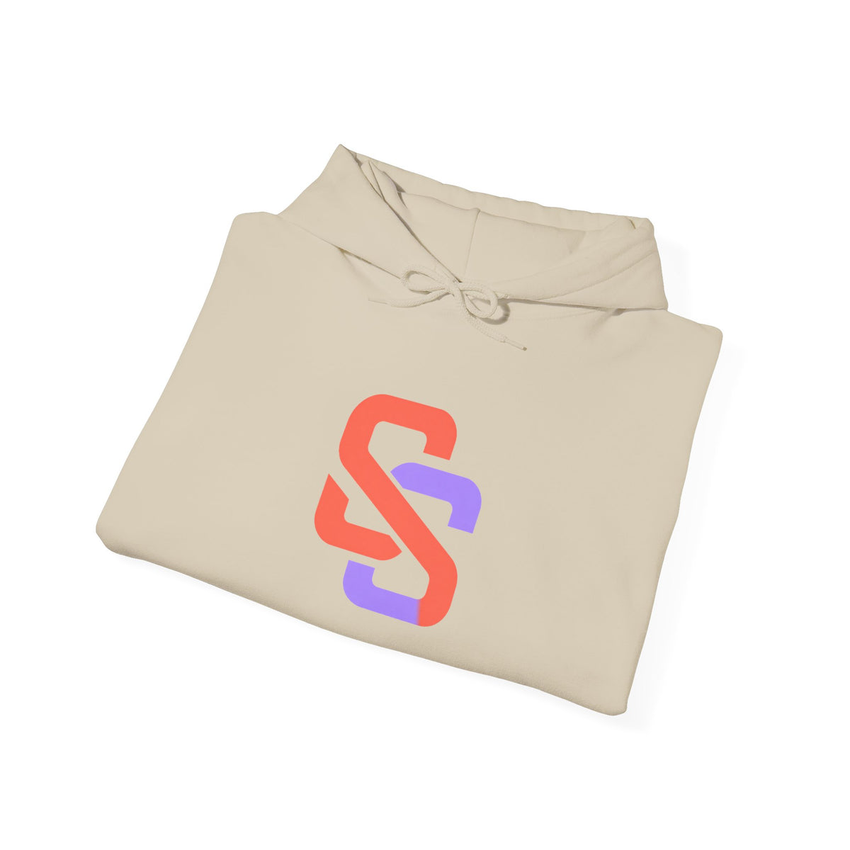 SOFT SIGNAL Gradient Logo Hoodie — Minimalist Streetwear