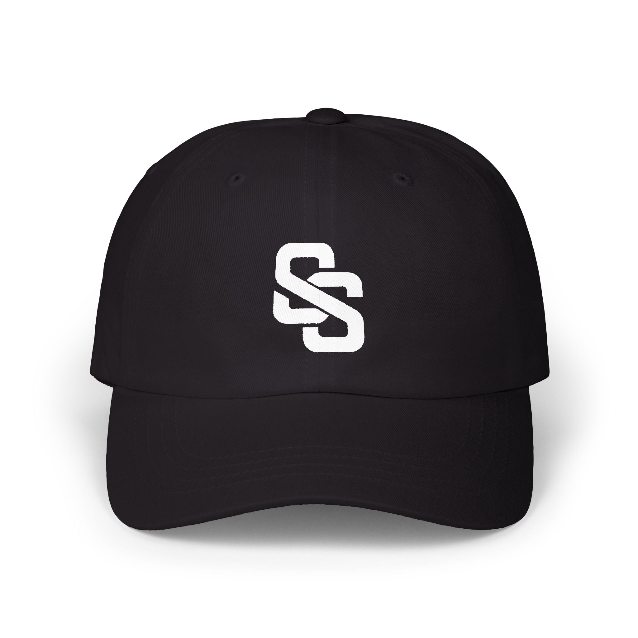 Classic Dad Cap — Minimalist Interlocking 'SS' Embroidered Baseball Hat