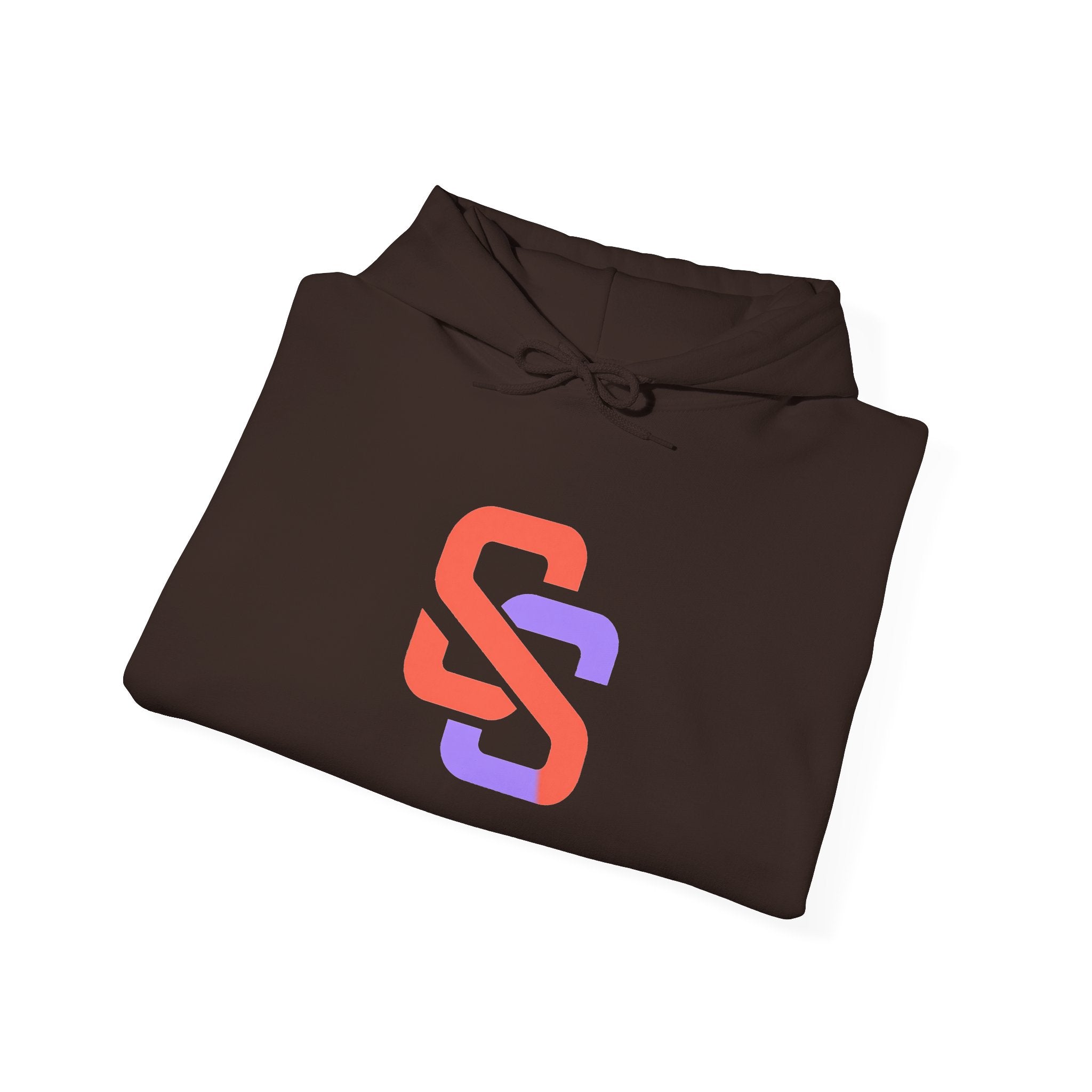 SOFT SIGNAL Gradient Logo Hoodie — Minimalist Streetwear