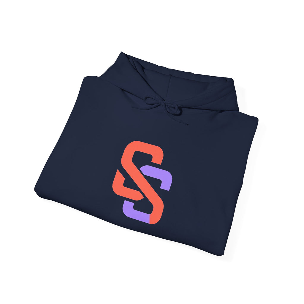 SOFT SIGNAL Gradient Logo Hoodie — Minimalist Streetwear