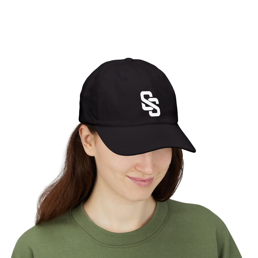 SOFT SIGNAL Dad Cap — Embroidered SS Logo, Low Profile